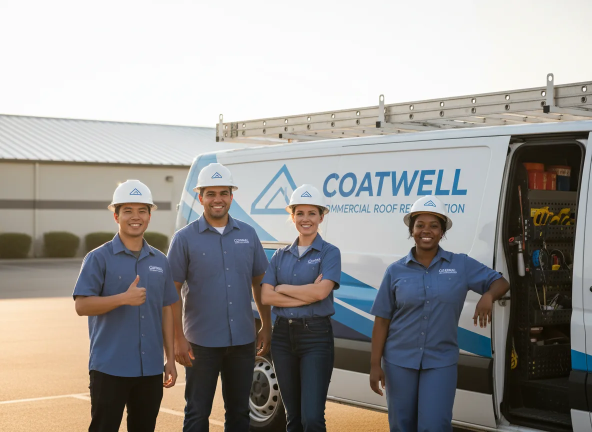 Commercial roof coating company in Terrytown, NE
